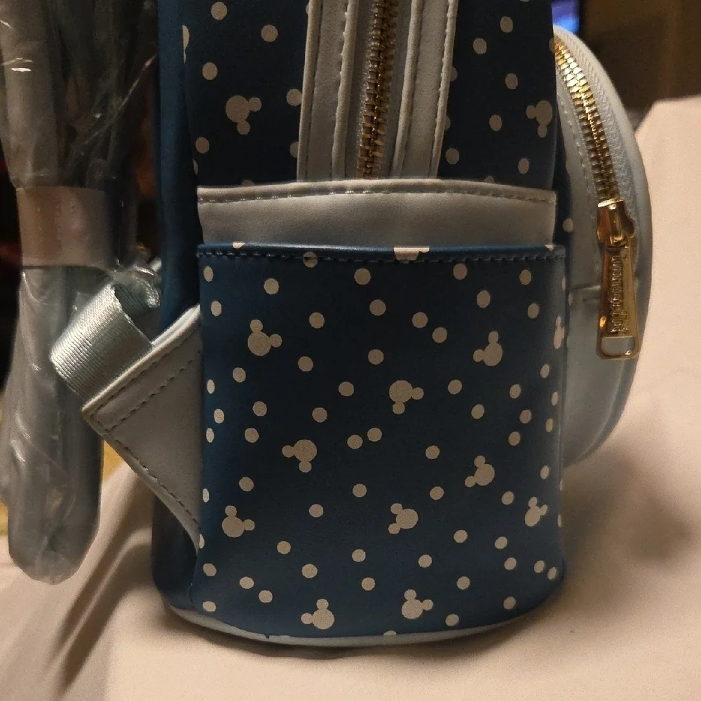 Disney Blue and White Kids Backpack
